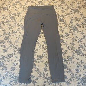 Lululemon Align Ribbed High-Rise Pant Legging 25” Size 8 Chambray